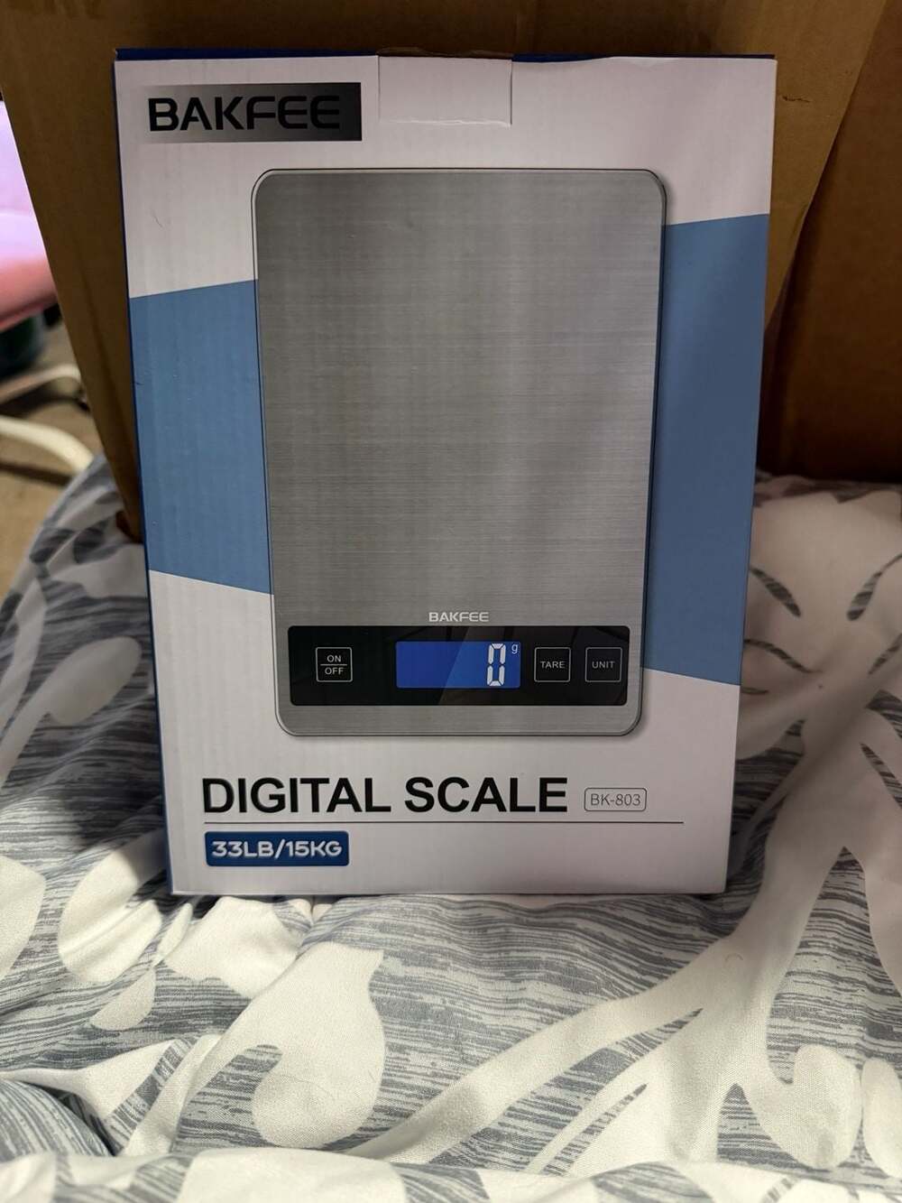 Bakfee Digital Kitchen Scale 33LB/15KG Model BK-803